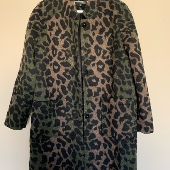 Melanie Lyne Wool coat size M - Picture 2 of 3